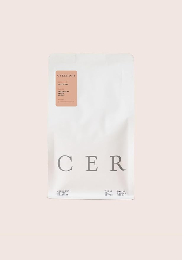 Ceremony Coffee Roasters - Espresso Variety Pack - Specialty Ground Coffee Mass Appeal & Destroyer Espresso Blends- 2x12oz Bags (Espresso - Fine Grind)
