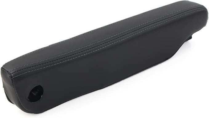 Cninba13 Center Console Seat Armrest Cushion, Left Side Seat Arm Rest Pad For LR3 2005-2009, For LR3 2005 206 2007 2008 2009 LR015465(Black)