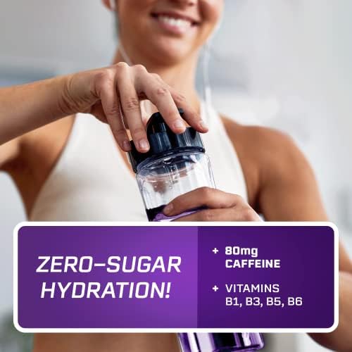 PeakH20 Electrolytes Powder Hydration Packets | Blackberry | 72 Servings | Sugar Free Water Flavor Packets for Workout Recovery