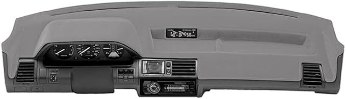 Coverking Dash Cover Mat Pad Custom Designed for Select Nissan Versa Dashboards: Velour Material, Gray