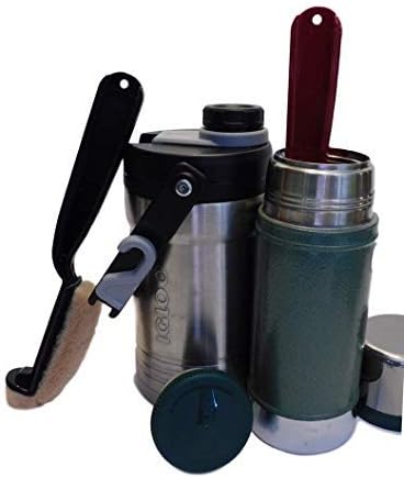 COFFEE DECANTER CLEANING BRUSH LIFETIME GUARANTY, THERMAL INSULATED CARAFE