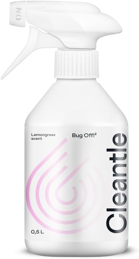 Bug Off2 – Effective Insect Remover for Car Paint, Glass and Windshields – Powerful Formula for Easy Bug Residue Removal – Streak-Free Finish, Safe for All Vehicle Surfaces – 500ml