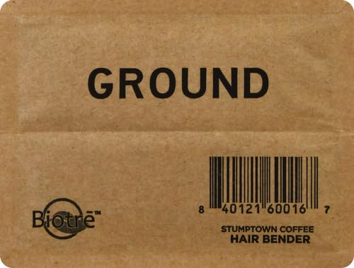 Stumptown Coffee Roasters, Medium Roast Ground Coffee - Hair Bender 12 Ounce Bag, Flavor Notes of Citrus and Dark Chocolate (Pack of 2)