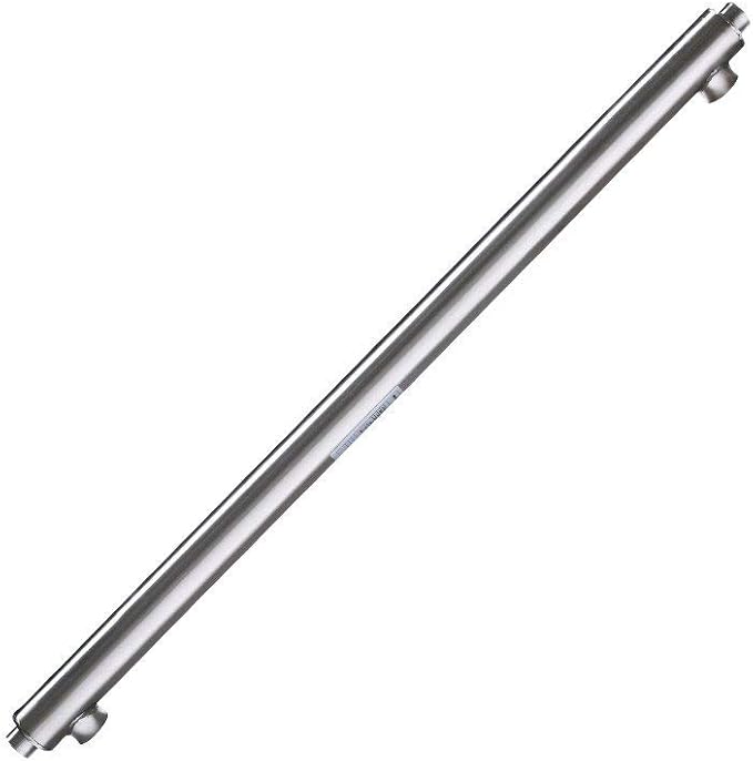 AB Side Arm Heat Exchanger 38" Double Wall Fin Heat Exchanger Fin-Enhanced Stainless Steel 304 3/4"FNPT Water Heater and 3/4" FNPT Cold Water 18,500 Btu/hr