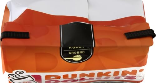 Dunkin’ Midnight Dark Roast Ground Coffee, 11 Ounce (Pack of 4)