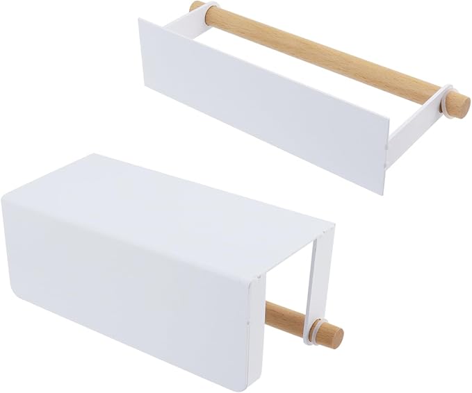 Bitray Umbrella Stand Holder Metal Wall Mounted Umbrella Holder Rack Space Saving Umbrella Holder for Home and Hotel - White