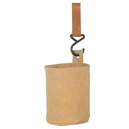 Umbrella Holder Car Hung Garbage Bin Portable with Headrest Hooks Auto Backseat Basket Large Capacity Storage Bucket