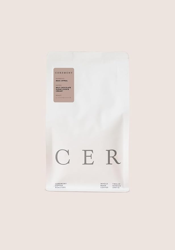 Ceremony Coffee Roasters - Espresso Variety Pack - Specialty Ground Coffee Mass Appeal & Destroyer Espresso Blends- 2x12oz Bags (French Press - Coarse Grind)