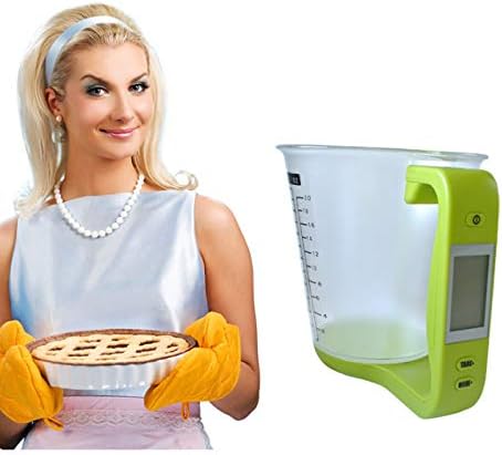 Kitchen Measuring Cup Scale LCD Digital Display for Baking Tea Weighting Coffee