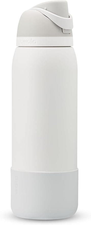 Owala Silicone Boot Accessory for Stainless Steel Water Bottles, Anti-Slip Dent Protective Sleeve, Protects FreeSip, Grey, Made 40 Oz Water Bottle