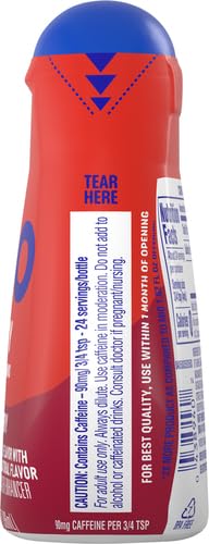 MiO Energy Black Cherry Naturally Flavored Liquid Water Enhancer 1 Count 3.24 fl oz (Pack of 5)