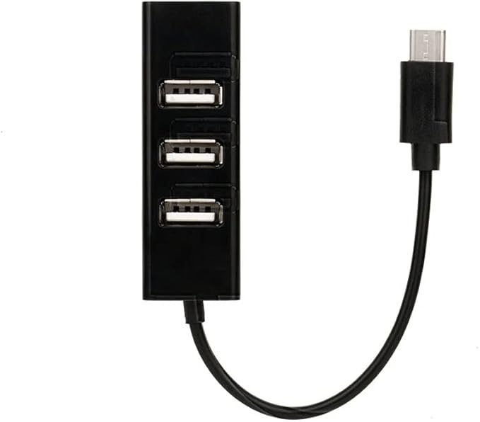 Type-C to 4-Port USB 3.0 Hub USB 3.1 Adapter Drop Shipping Adapter Car Charger Cable Converter (Color : Black) (White)