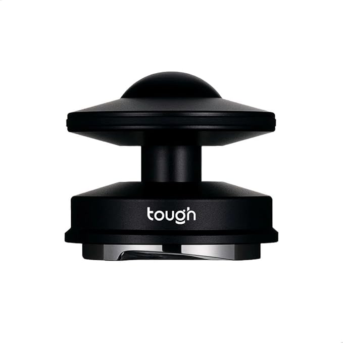 Coffee Distributor 58.5mm, Gravity Adaptive Espresso Distribution Tool，Adjustable Height Coffee Leveler for 58mm Portafilters (Matte Black)