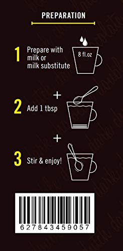 Castle Kitchen Sugar Free Dark Hot Chocolate (2 Pack) Premium Plant Based, Dairy Free, Gluten-Free, Vegan Hot Coca Mix - Just Add Water - 14 oz Can