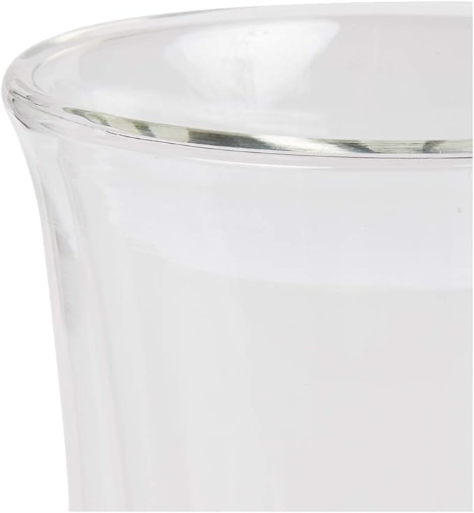DeLonghi 5513214611 Double Walled Thermo Latte Macchiato Glasses, Set of 2