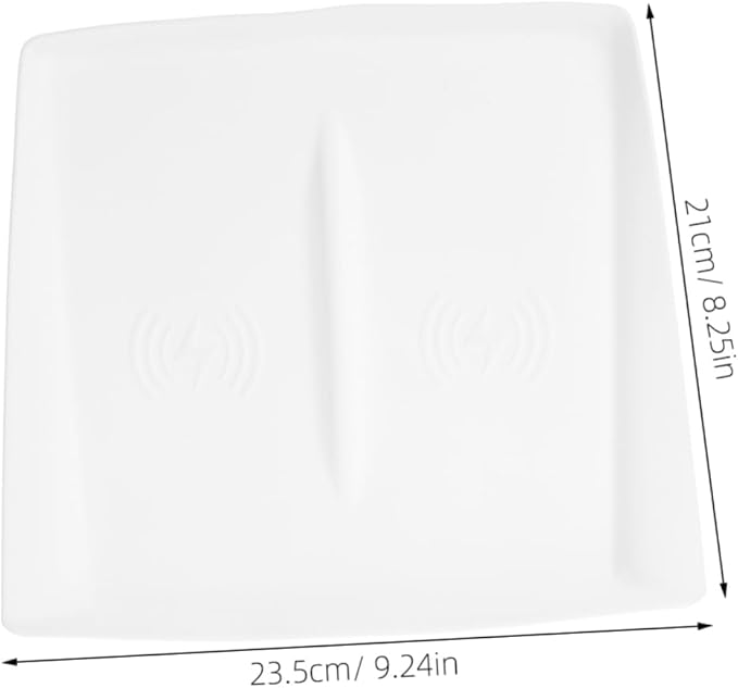 Charging Silicone Pad for Center Console Slip Mat for Model Durable Non Skid Design Protects Interior Cordless Charging Accessory