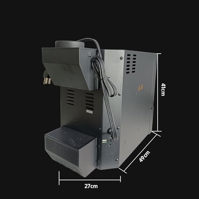 Electric Coffee Bean Roaster Machine, Smokeless Drum Roasting, for Home&Commercial Automatic Baking