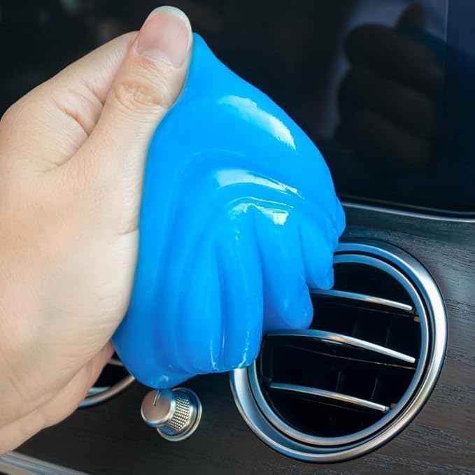 Car Cleaning Gels, 2-Pack Universal Auto Detailing Tools Car Interior Cleaner Putty, Dust Cleaning Mud for PC Tablet Laptop Keyboard, Camera, Printers