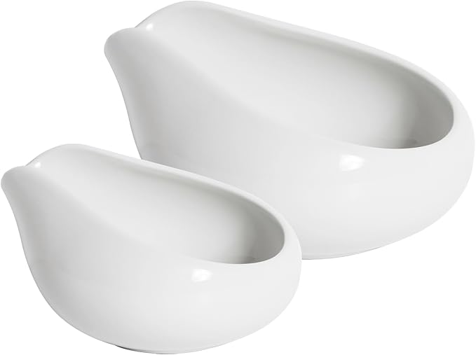 Loveramics 2-Pack Coffee Bean Dosing Cups by James Hoffmann, 30g-60g Capacity (White)
