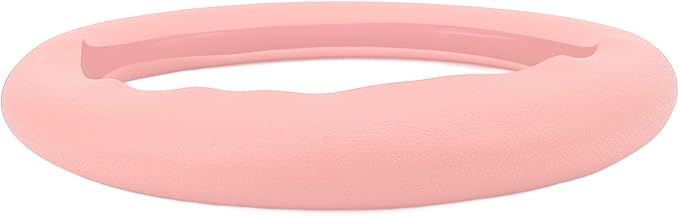 Silicone Steering Wheel Cover, Antislip Design, Sweatproof Protector for Cars, Fits Most Standard Sizes (Pink)
