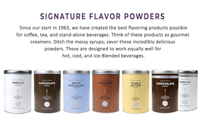 The Coffee Bean & Tea Leaf, Vanilla (No Suger Added) Creamer for Coffee, Lattes, Smoothies, Drinks, Baking, 22oz tin, 2 pack