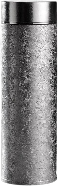 16oz Pure Titanium Insulated Water Bottle, Double Wall Vacuum, Lightweight, BPA-Free, for Hot or Cold Drinks, Pure Titanium Liner Shell Perfect for Coffee, Tea, Milk, Juice, High Appearance Gifts