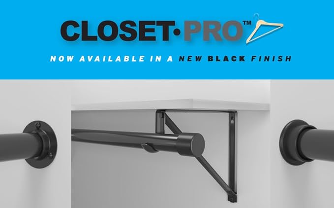 Closet Pro HD CD-0010-CH Heavy Duty Closet Pole Sockets, Chrome
