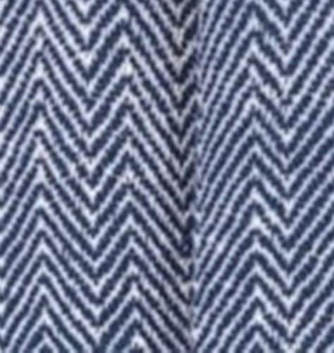 DII Chevron Throw Collection Handloomed Cotton, 50x60, Nautical Blue