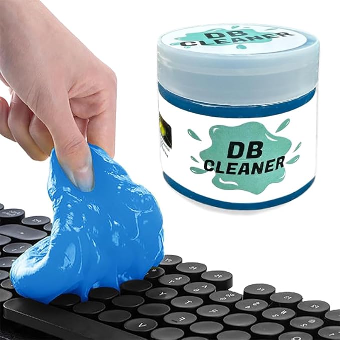 4-Pack Multicolors Cleaning Gel, DB Gel for deep Cleaning, for Cars and Hard to Reach Areas