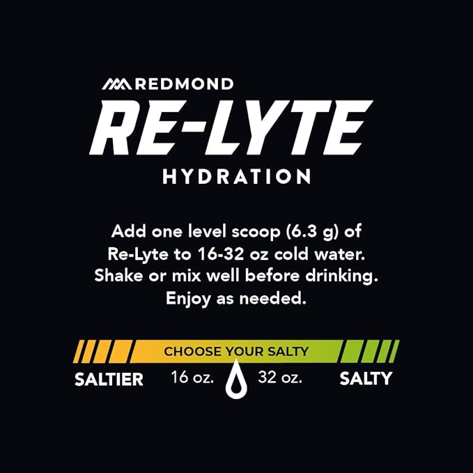 REDMOND Re-Lyte Hydration Electrolyte Powder Mix (Pina Colada), 30 Stick Packs