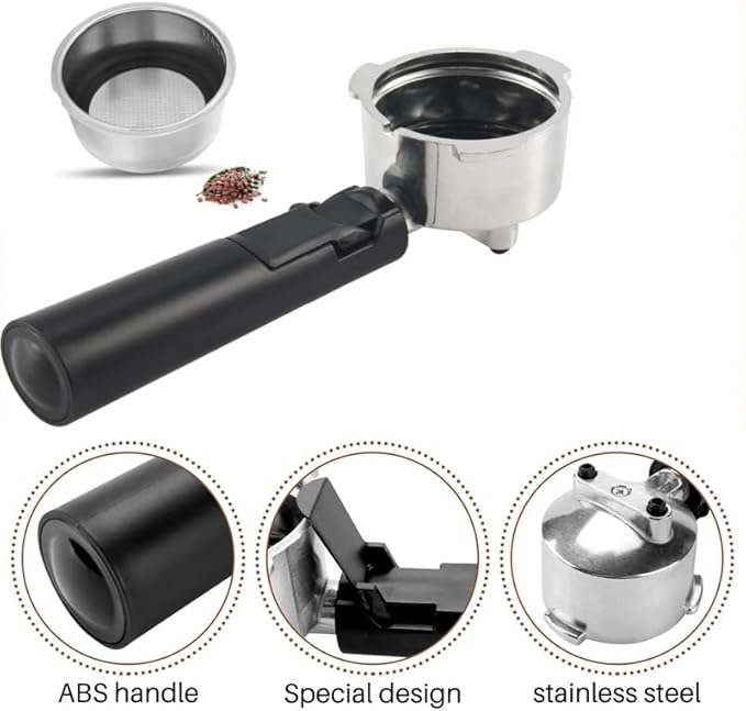 51MM Portafilter Coffee Machine Parts for KF6001 KF7001 KF8001 KF5002 KF500S CM4621 CM4216 R1J8 D3S7 Household Coffee Machine Parts Bracket Handle