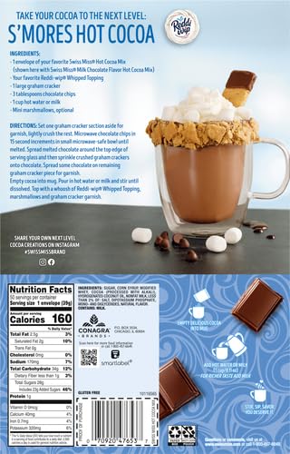 Swiss Miss Milk Chocolate Flavor Hot Cocoa Mix,1.38 oz. 50-Count,(Pack of 2)