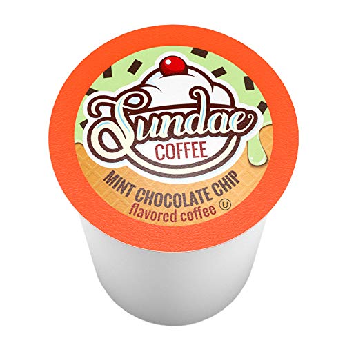 Two Rivers Coffee Ice Cream Flavored Coffee Pods, Variety Sampler Pack for Keurig 2.0 K Cup Brewers, 100 Count