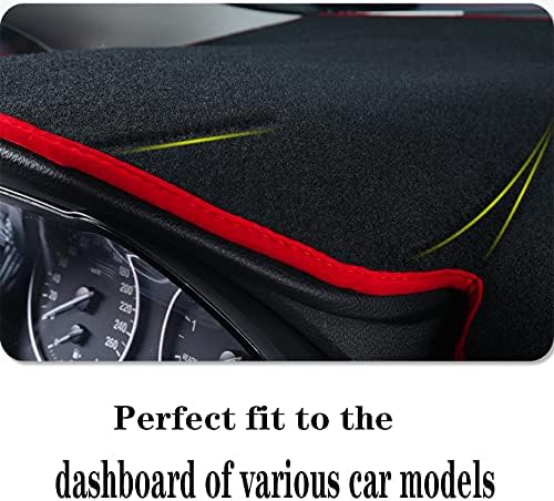 Dash Covers for Jeep-Renegade 2015-2022,Polyester Car Dashboard Cover,Dash Board Protecter Cover,Interior Car Dash Board Covers Mat,Blue