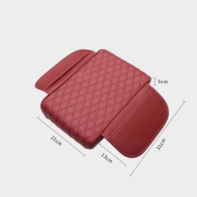 Car Armrest Pad for Mazda CX-3 CX-5 CX-30 CX3 CX30 CX5 2015-2020 2021 2022 2023 Leather Armrest Box Mat Center Console Cushion Pad Universal Armrest Seat Box Cover Protector,Grey, normal, Gray