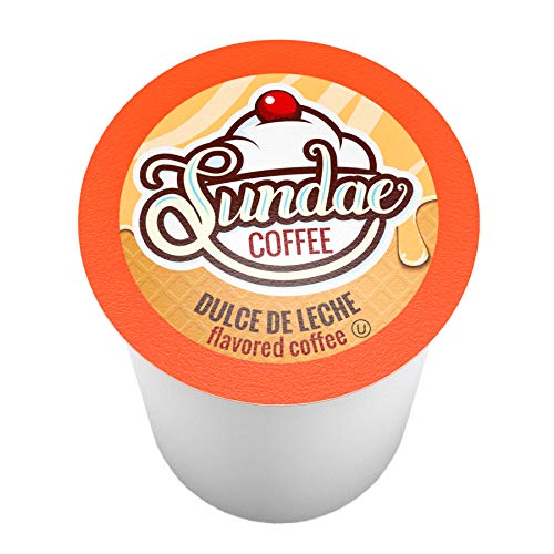 Two Rivers Coffee Ice Cream Flavored Coffee Pods, Variety Sampler Pack for Keurig 2.0 K Cup Brewers, 100 Count