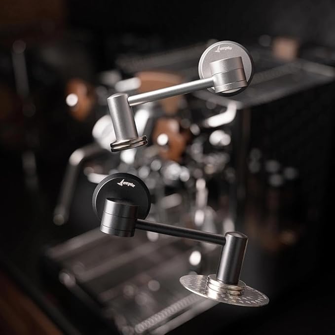 Magnetic Bracket for Puck Screen, Aluminum Alloy Espresso Shower Screen Holder Rack, Automatic Adsorption for Puck Screens, Compatible with Most Reusable Coffee Filter