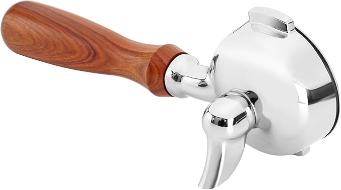DIBTSA 58mm Portafilter Single Spout 2 Ears Compatible with E61 Group Head, Flair 58, ECM, Rocket, Sanremo, Synesso, Slayer, Espresso Machine Parts
