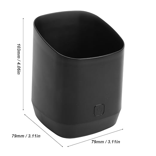 Vikye Digital Dosing Cup Coffee Scale, 500g Capacity Rechargeable Bean Weighing Tool with LED Display, for Pour Over Brewing Kitchen