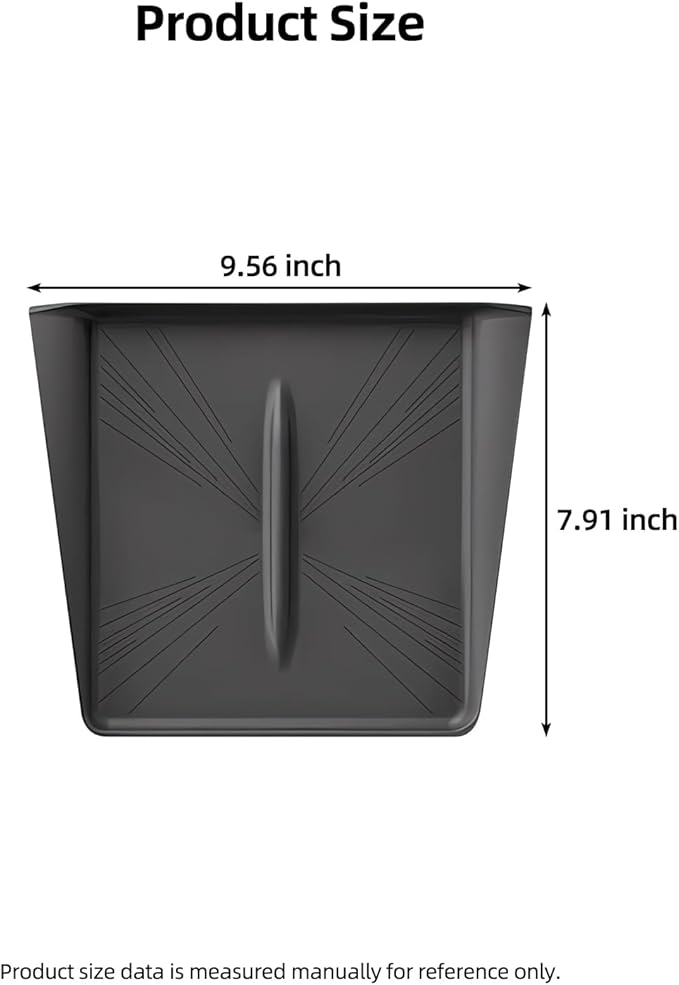 Model Y Juniper Centre Control Wireless Charging Mat，Center Console Wireless Charger Pad Compatible with Tesla Model y Juniper 2025 (Model y Juniper chager mat A)