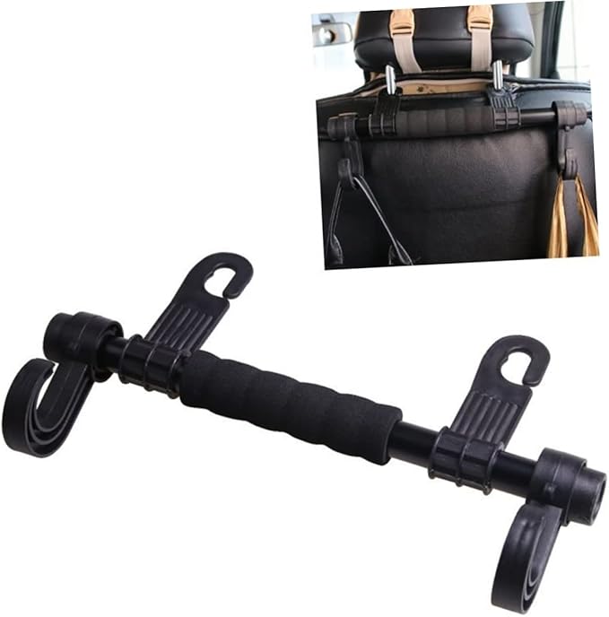 Back of Seat Protector 2 Pack Car Seat Hooks Car Seat Storage Hook Car Backseat Hooks Plastic Car Back Seat Holder