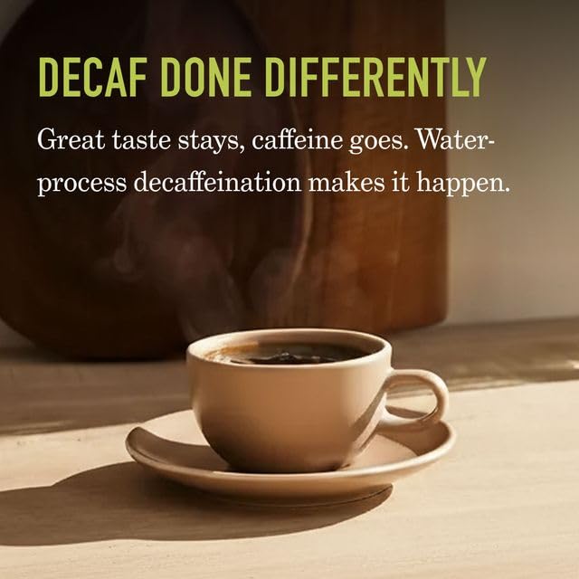 Peet's Coffee, Dark Roast Decaf Keurig K-Cup Pods, Decaffeinated Arabica Coffee - Decaf House Blend 88 Count (4 Boxes of 22 K-Cup Pods)