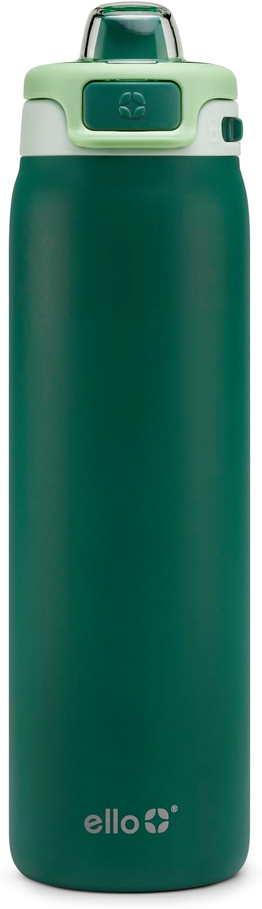 Ello Pop & Fill Insulated Stainless Steel Water Bottle with Quick Fill Lid, Leakproof Locking, Sip or Chug Spout, BPA-Free, Double Wall Vacuum Insulated for Sports, Travel & School- 22oz / 32oz / 40oz