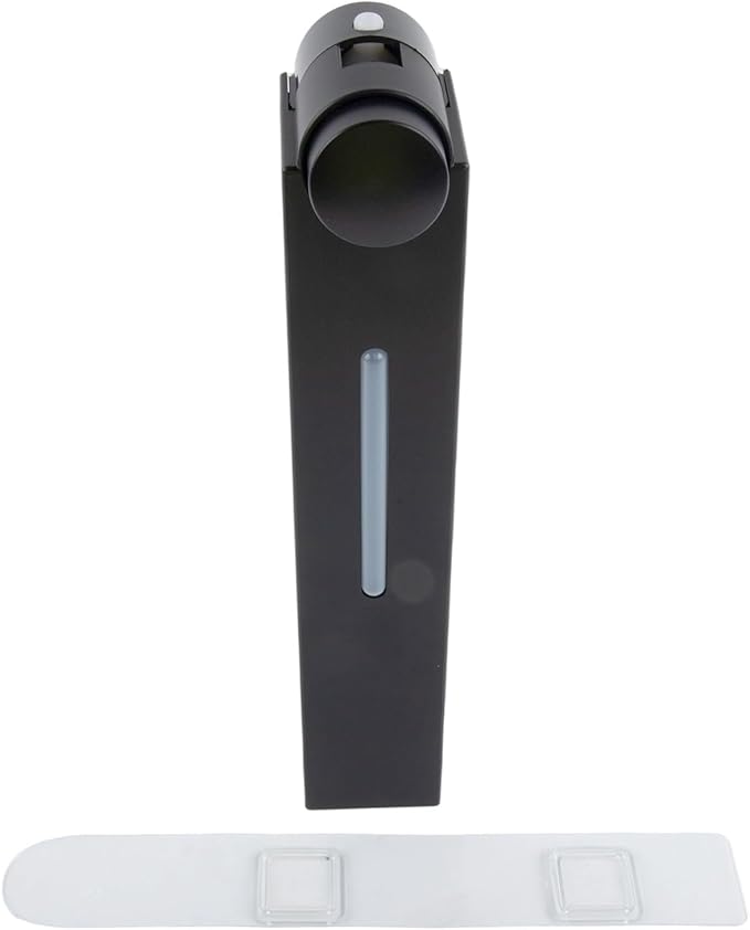Wall-mounted Soap Dispenser Pump Bottle For Shower Gel, Shampoo, And Conditioner, 400 Ml, Leak-proof, Waterproof, Bathroom Organizer With Non-slip Button(Black Single)