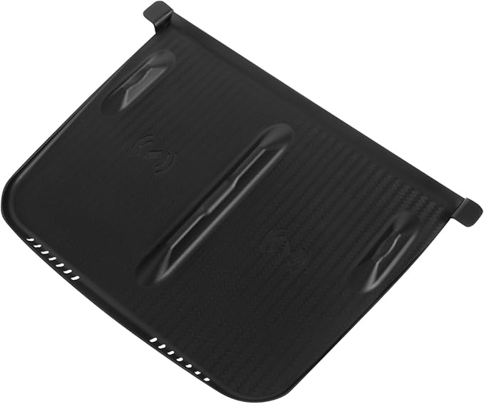 Gatuida Charging Phone Pad for Skid Silicone Mat for Center Console Upgraded Design for Secure Charging and Interior Aesthetics Black