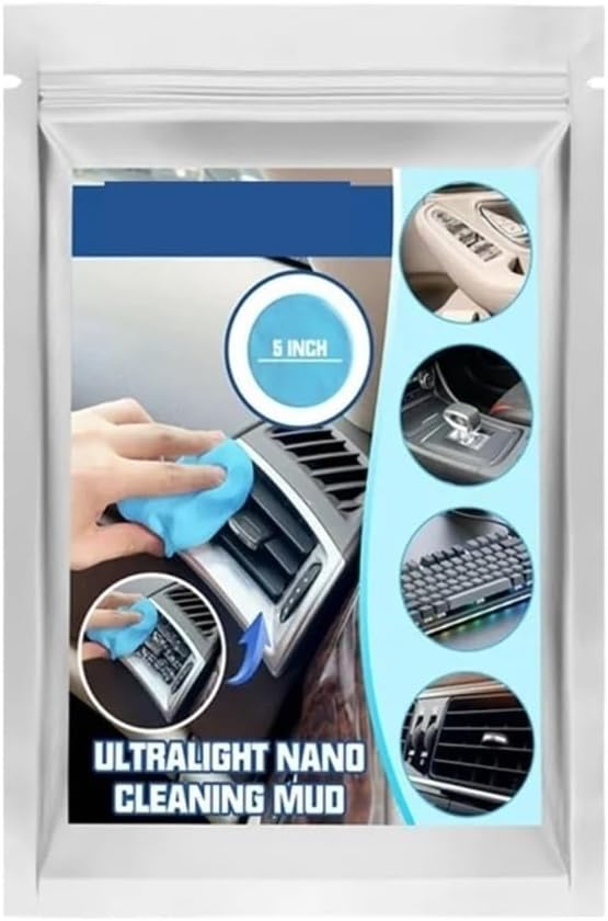 Reusable Car Cleaning Gel for Air Vent - Interior Detail Cleaner for Car Accessories