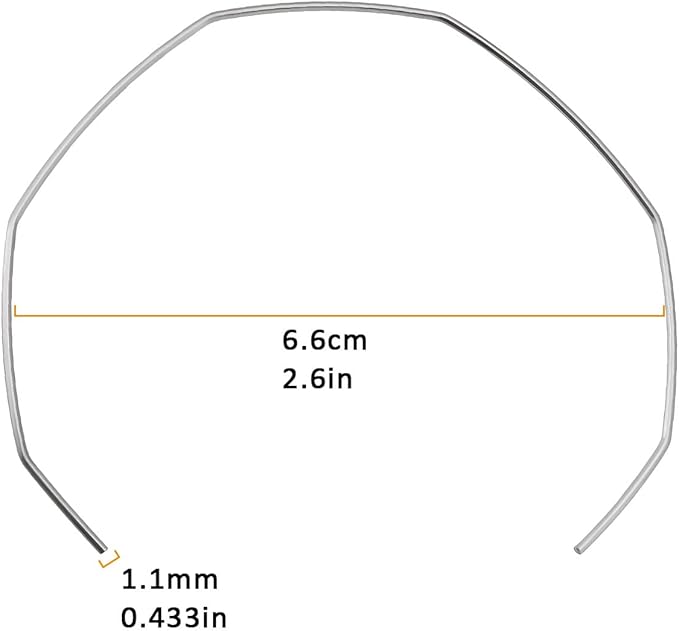 The Lord of the Tools 5x Stainless Steel Coffee Machine Portafilter Clip Ring for 51&54mm Coffee Machine Portafilter Compatible with Donlim KF6001
