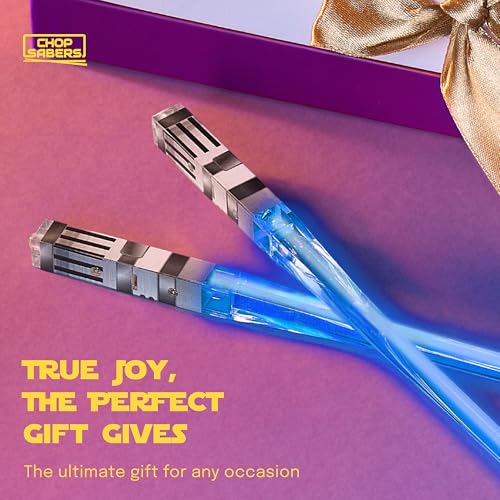 Lightsaber Led Light Up Chopsticks (1 Pair, Blue)