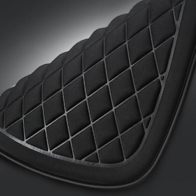 Premium Car Seat Cushion for BMW X1/X2/X3/X4/X5/X6/X7/X8/Z4, Sciatica and Back Pain Relief for Long Drives, Breathable Washable Car Decor Cover,A Black-3 Three-Piece Suit