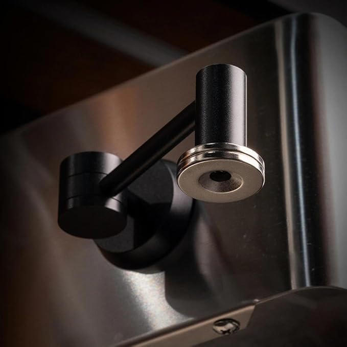 Magnetic Bracket for Puck Screen, Aluminum Alloy Espresso Shower Screen Holder Rack, Automatic Adsorption for Puck Screens, Compatible with Most Reusable Coffee Filter